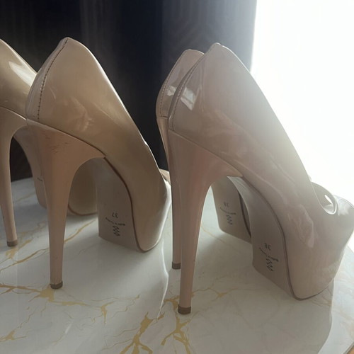 High Heels beige, like new, size 38