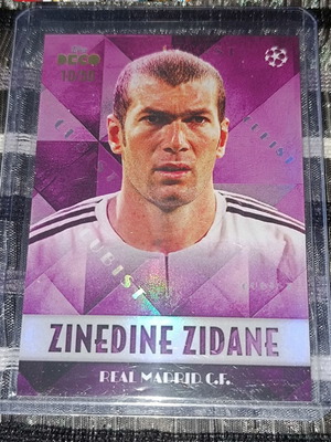 Topps Deco UCC pack with Bastian Schweinsteiger and Zinedine Zidane cards like new