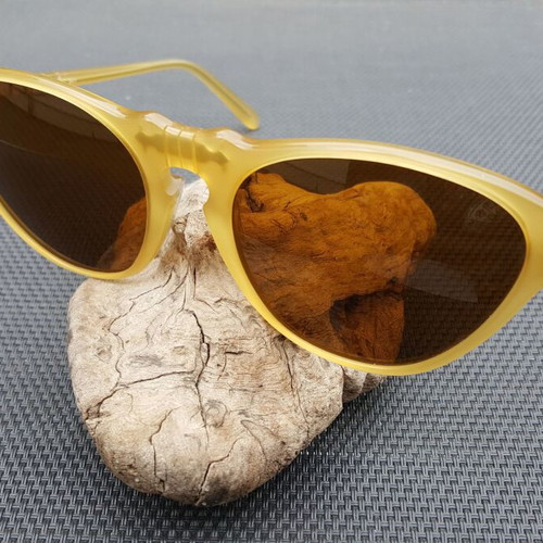 Persol Ratti 201 Vintage Sunglasses, Light Ash, New Old Stock