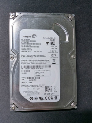 Seagate Barracuda 160GB 3.5" SATA hard drive