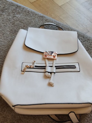 Backpack white-beige like new