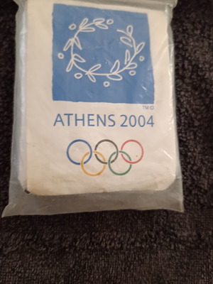 Athens 2004 Olympic Games Disposable Raincoat New, Collectible