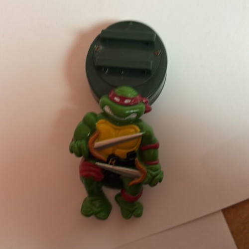 TMNT Raphael mini gadget used with figure and digital watch 1998