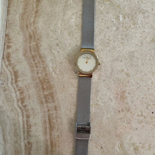 Skagen watch silver stainless steel like new
