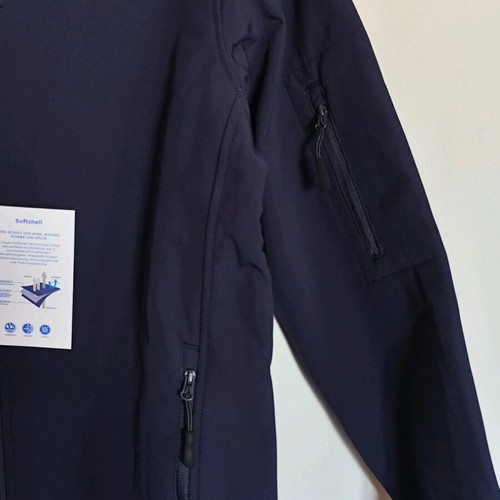 Softshell jacket Gildan new, size S, blue