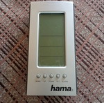 Digital bedside clock used, Hama