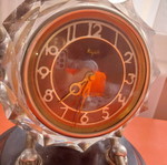Mechanical Russian Mayak clock used, table