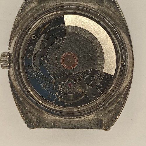 Vinca Automatic Swiss 17 Jewels Day-Date watch used, vintage 35mm