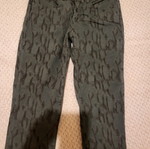 Armani Jeans women's medium black-gray elastic straight leg used like new