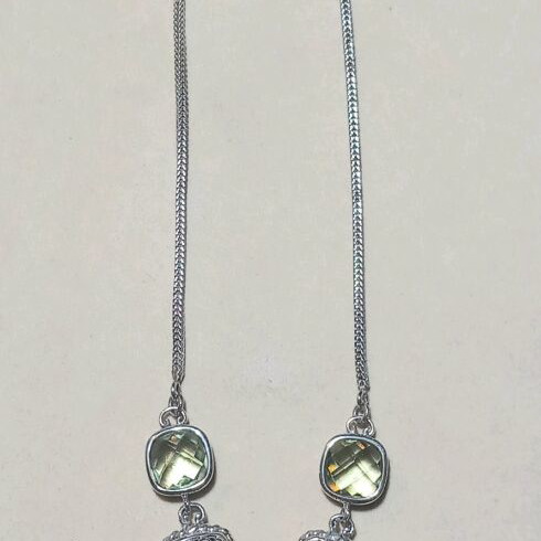 Silver necklace