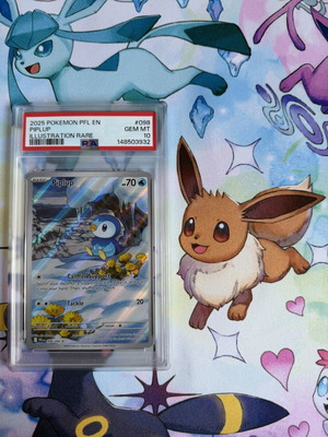 Piplup PFL 98 PSA 10 Pokemon card