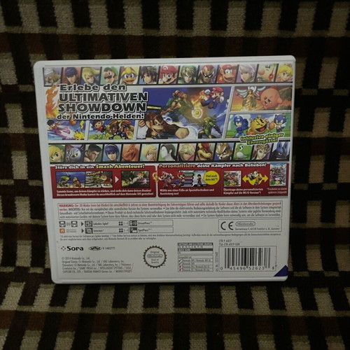 Super Smash Bros 3DS like new, in excellent working condition
