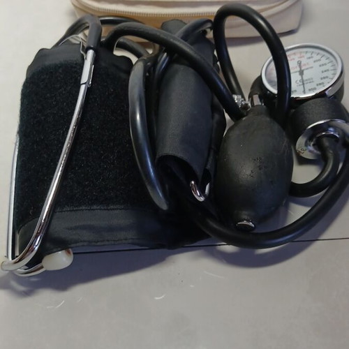 Blood pressure monitor used, unknown condition