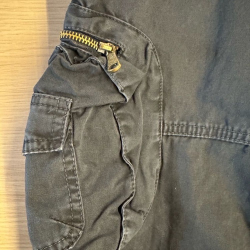 Cargo pants unisex new, size 33, black stonewashed