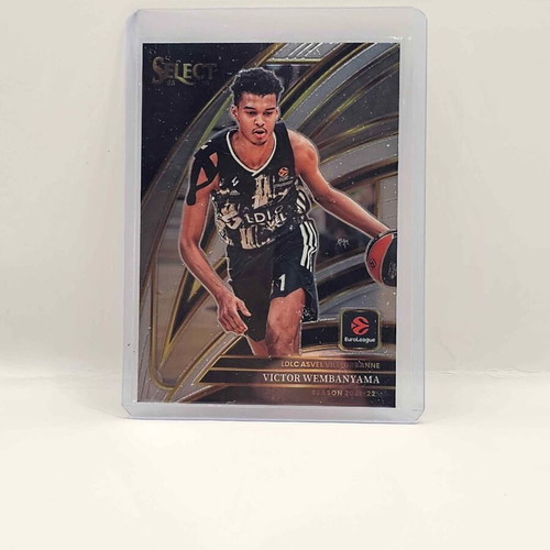 2025-26 Panini Euroleague Select Victor Wembanyama Base ASVEL card