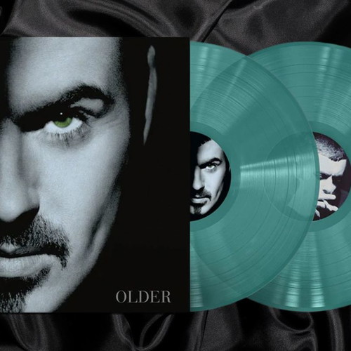 George Michael Older 2 green vinyl records, factory sealed