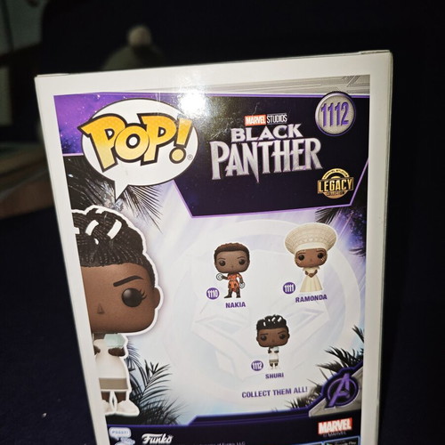 Funko Pop Legacy Black Panther Shuri like new