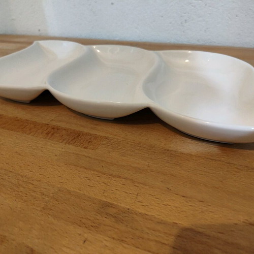 Serving platter used for nuts and spreads