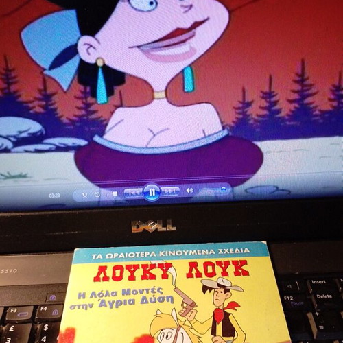 Lola Montes in the Wild West animated, like new, dubbed