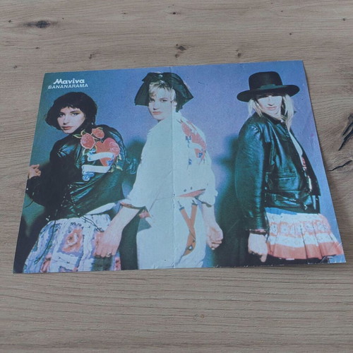 Simon Le Bon Bananarama poster used from 90s Manina magazine