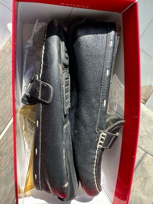 Anne Klein loafers used, size 38, black leather