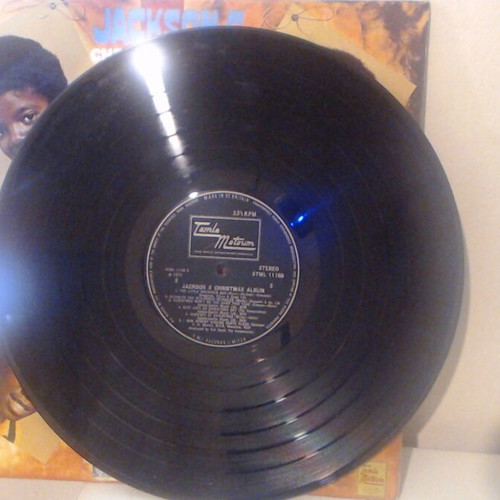 Jackson 5 Christmas Album vinyl LP like new, pop