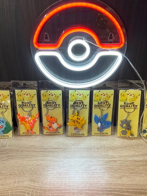 7 Μπρελόκ Pokémon Φιγούρες