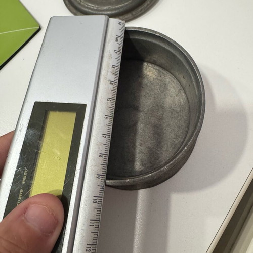 Pewter vessel used, very old