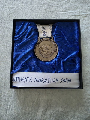 Marathon Swim Medal new, official authentic collectible