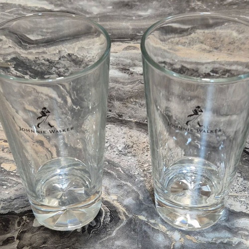 Johnnie Walker collectible glass set of 6 like new