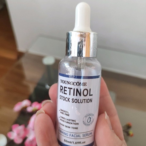 Ενυδατική κρέμα προσώπου και serum με ρετινόλη σετ καινούργιο