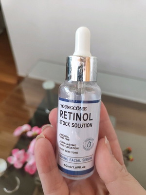 Ενυδατική κρέμα προσώπου και serum με ρετινόλη σετ καινούργιο