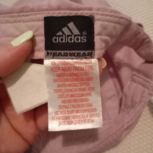 Adidas hat used, pink, size M