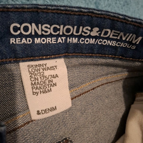 Denim bermuda like new, size 29/32, blue