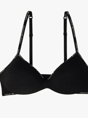 Tommy Hilfiger black push-up bra size XL new