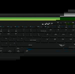  Πληκτρολόγιο Alcatroz Xplorer Dock 2 Ασύρματο (XD2BG) - Black Green.