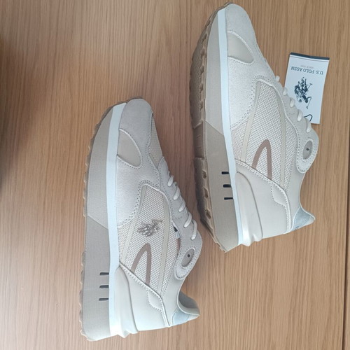U.S. Polo Assn. Chunky Sneakers Vicky001 new, beige/powder pink, size 38
