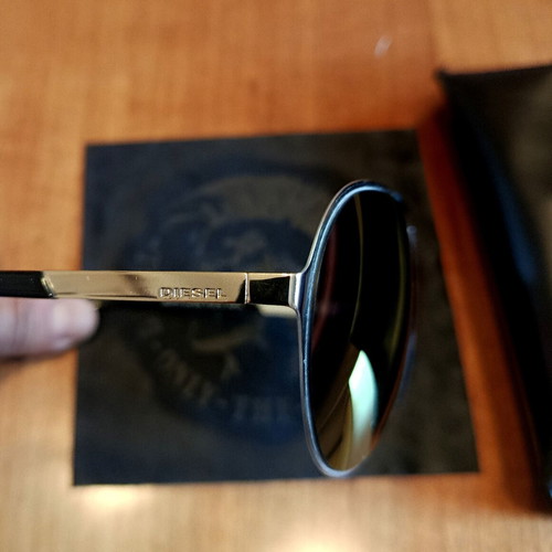 Diesel Aviator sunglasses like new with clear lenses