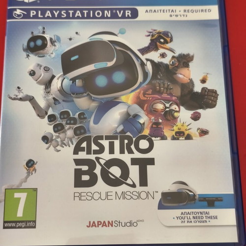 Astro Bot Rescue Mission PSVR game