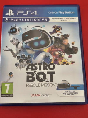 Astro Bot Rescue Mission PSVR game