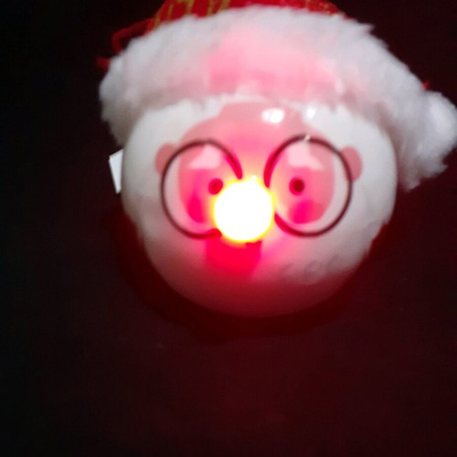 Christmas ornament like new with blinking light