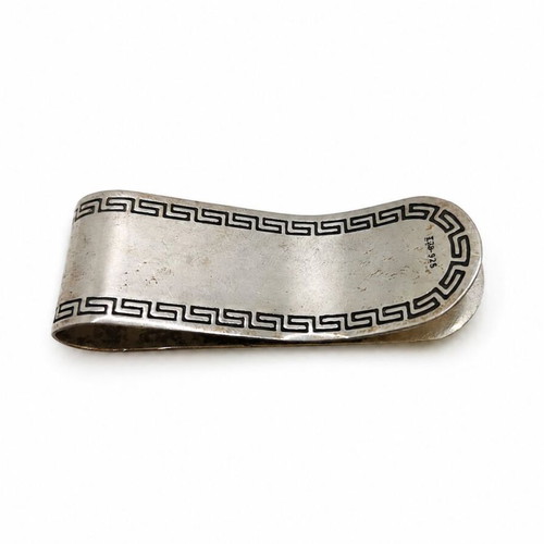 Silver 925 Money Clip with Acropolis Design like new