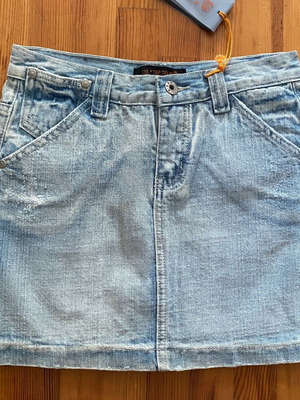 Τζιν φούστα καινούργια, small, μπλε, βαμβακερή