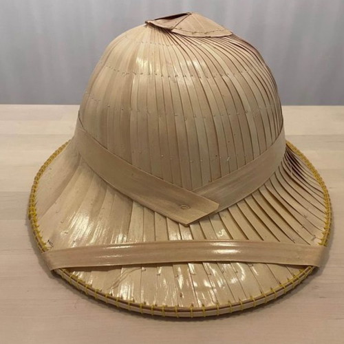 Asian handmade bamboo hat new