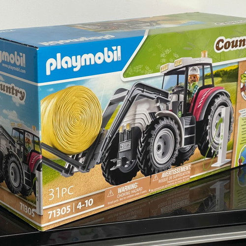 Playmobil Country 71305 Large Electric Farm Tractor new & sealed