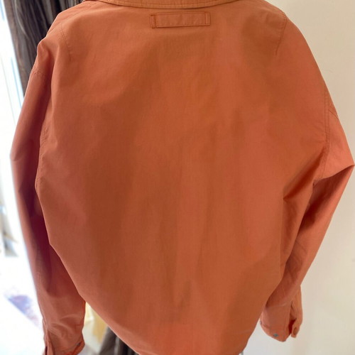 Nautica men's jacket orange XL like new cotton blend
