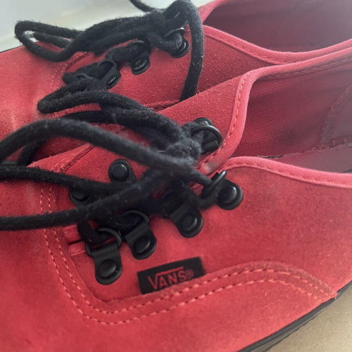 Vans sneakers used, size 39, red