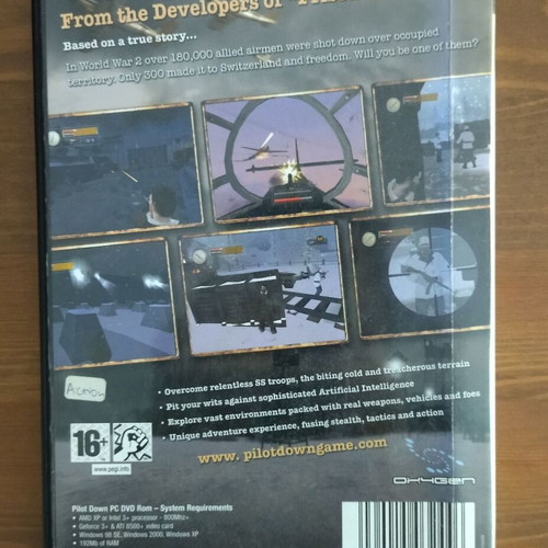 Pilot Down: Behind Enemy Lines PC used