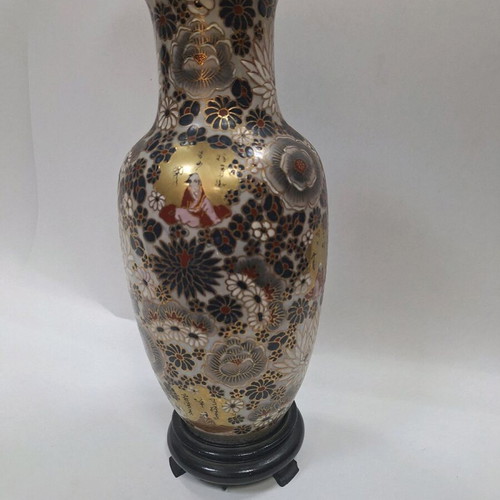 Cloisone vase 35 cm with base like new