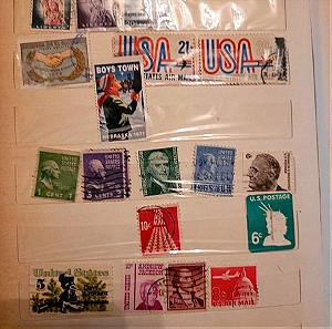 USA γταμματόσημα 1960-70